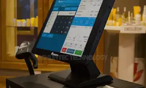 Modern Touch Screen Cash Register POS System