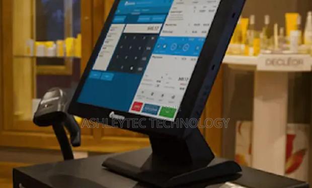 Modern Touch Screen Cash Register POS System - main view