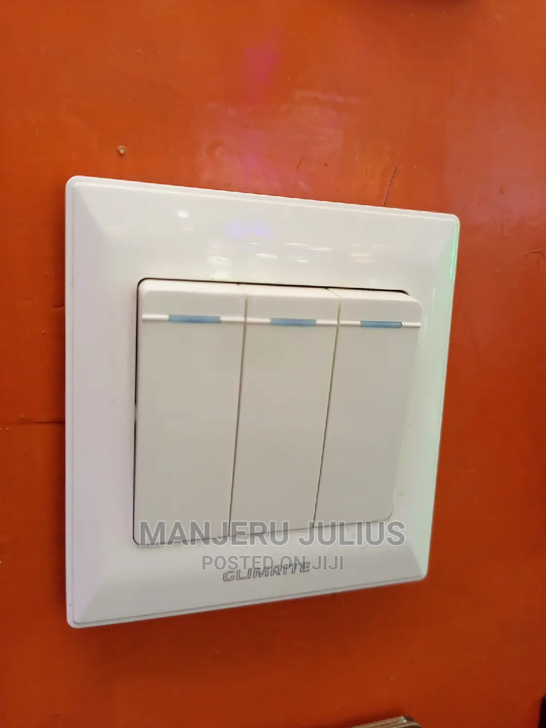 3gang Screw Less Switch