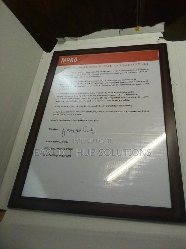 A1 Sized Quality Premium Office Display Wall Frames - thumbnail 8