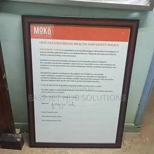 A1 Sized Quality Premium Office Display Wall Frames