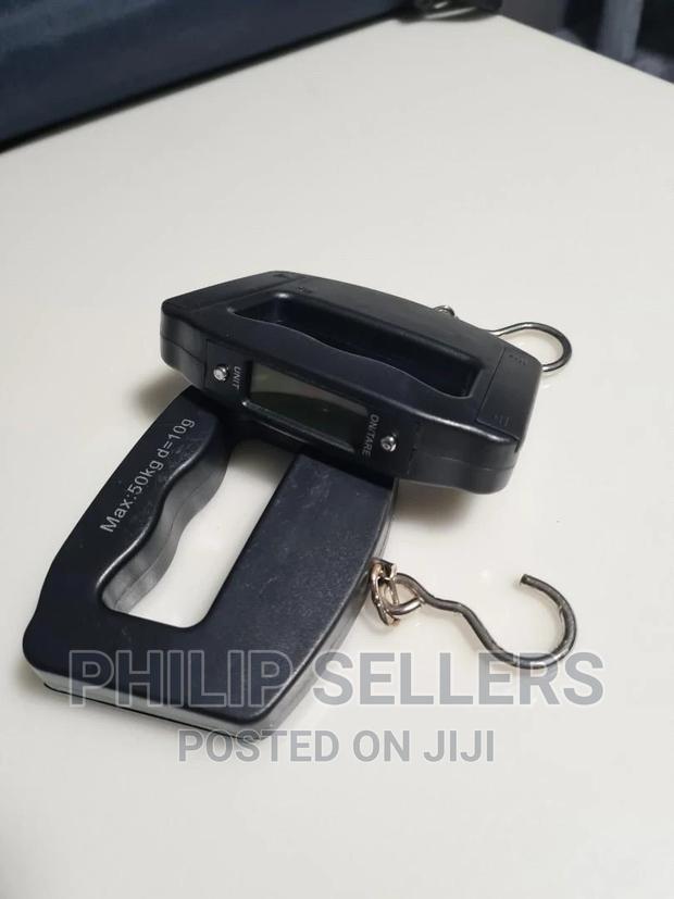 LCD Digital Luggage Scale Portable 50kg 10g Fish Hanging Wei