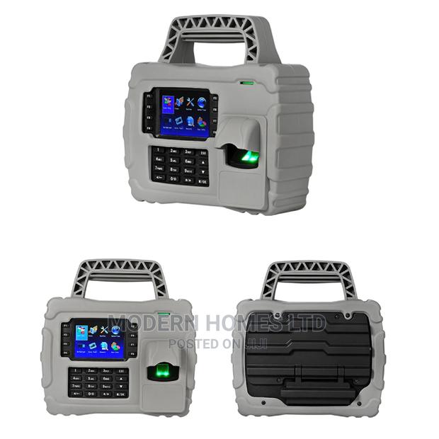 Portable Fingerprint Time and Attendance Terminal - main view