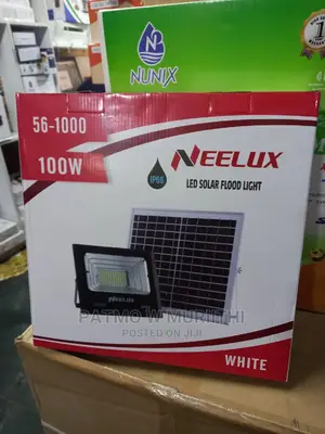 LED Solar Flood Light 100W