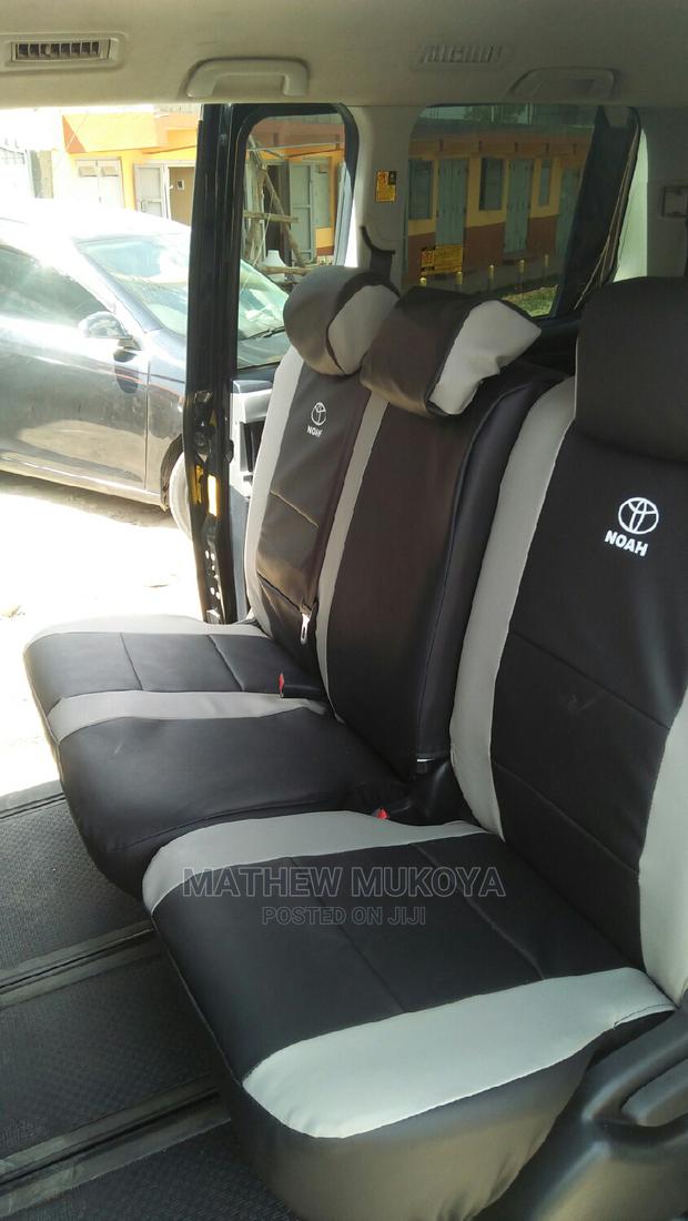 Black and Grey Noah Car Seat Covers