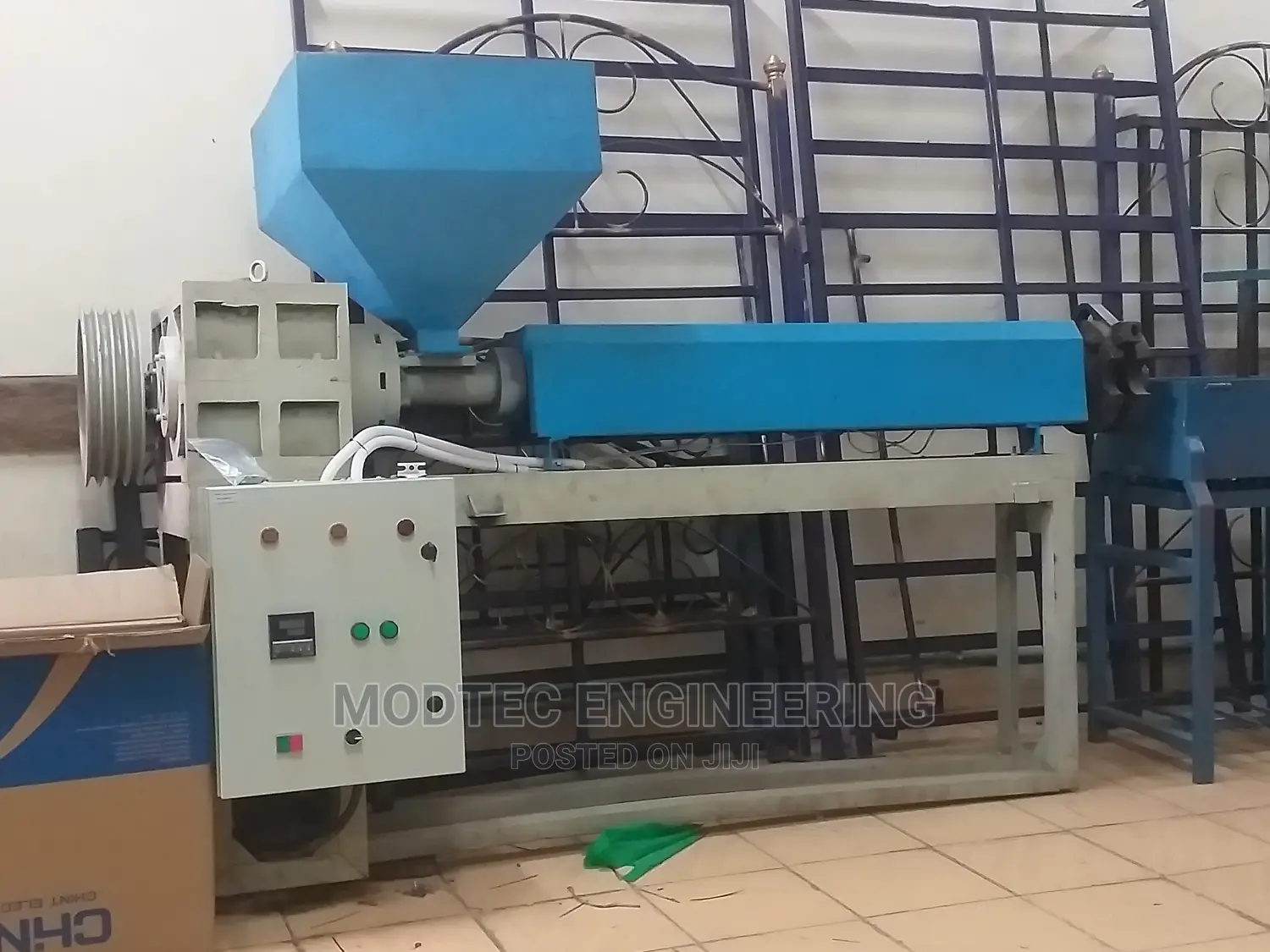 Modtec: Terrazo Strips, PVC Conduit and Pelletizer Machine