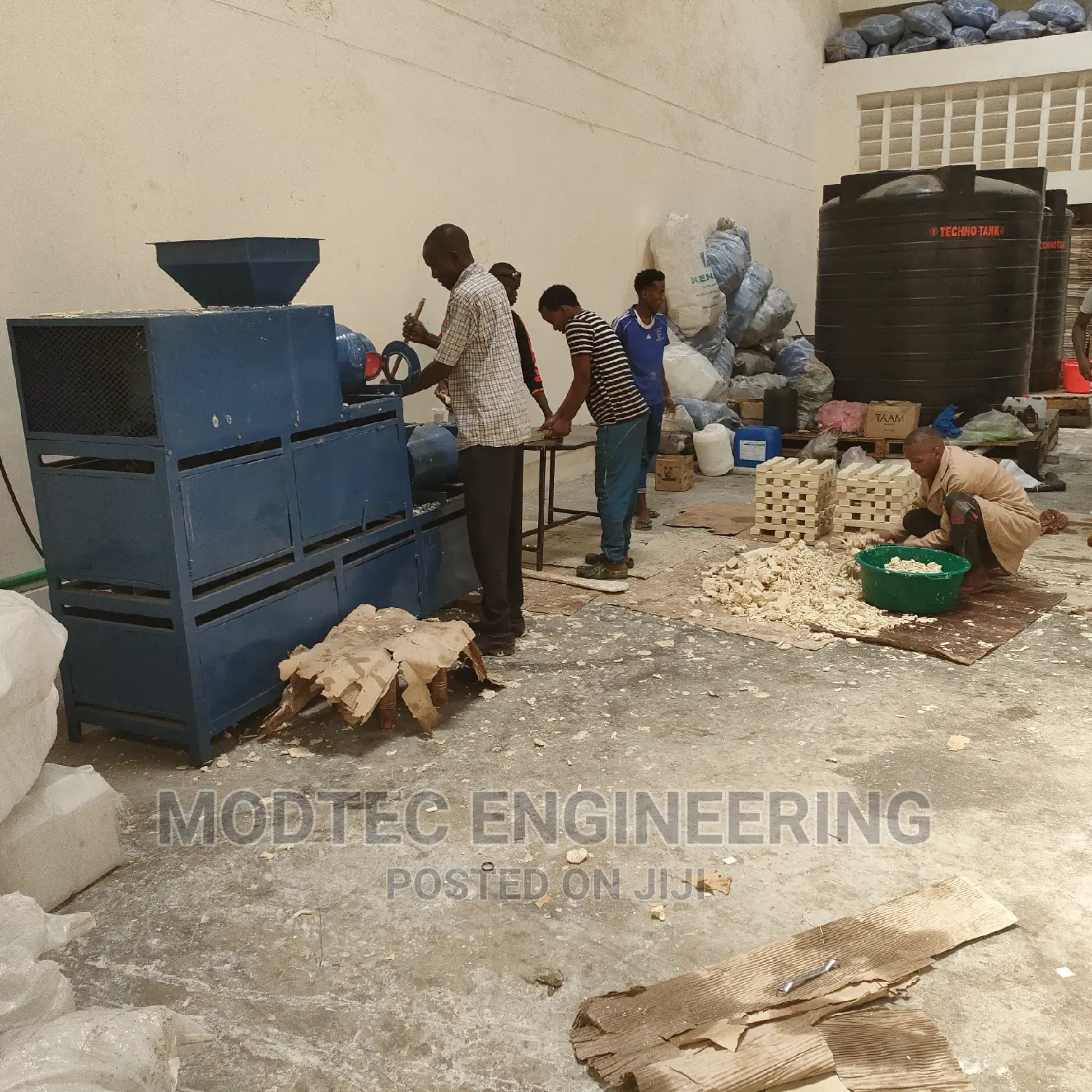 Modtec: Terrazo Strips, PVC Conduit and Pelletizer Machine