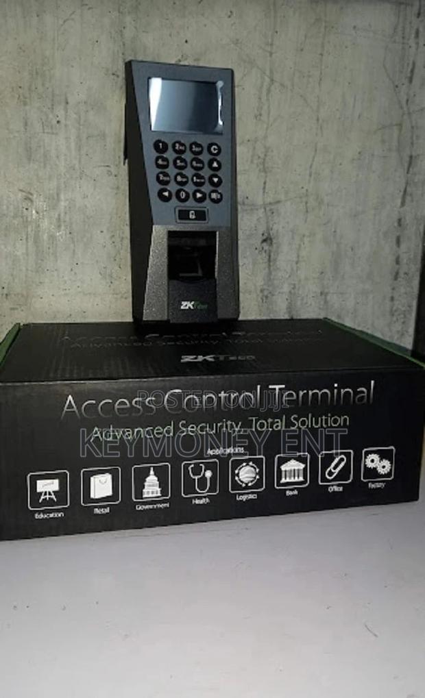Zkteco Access Control and Time Attendance F18 - main view