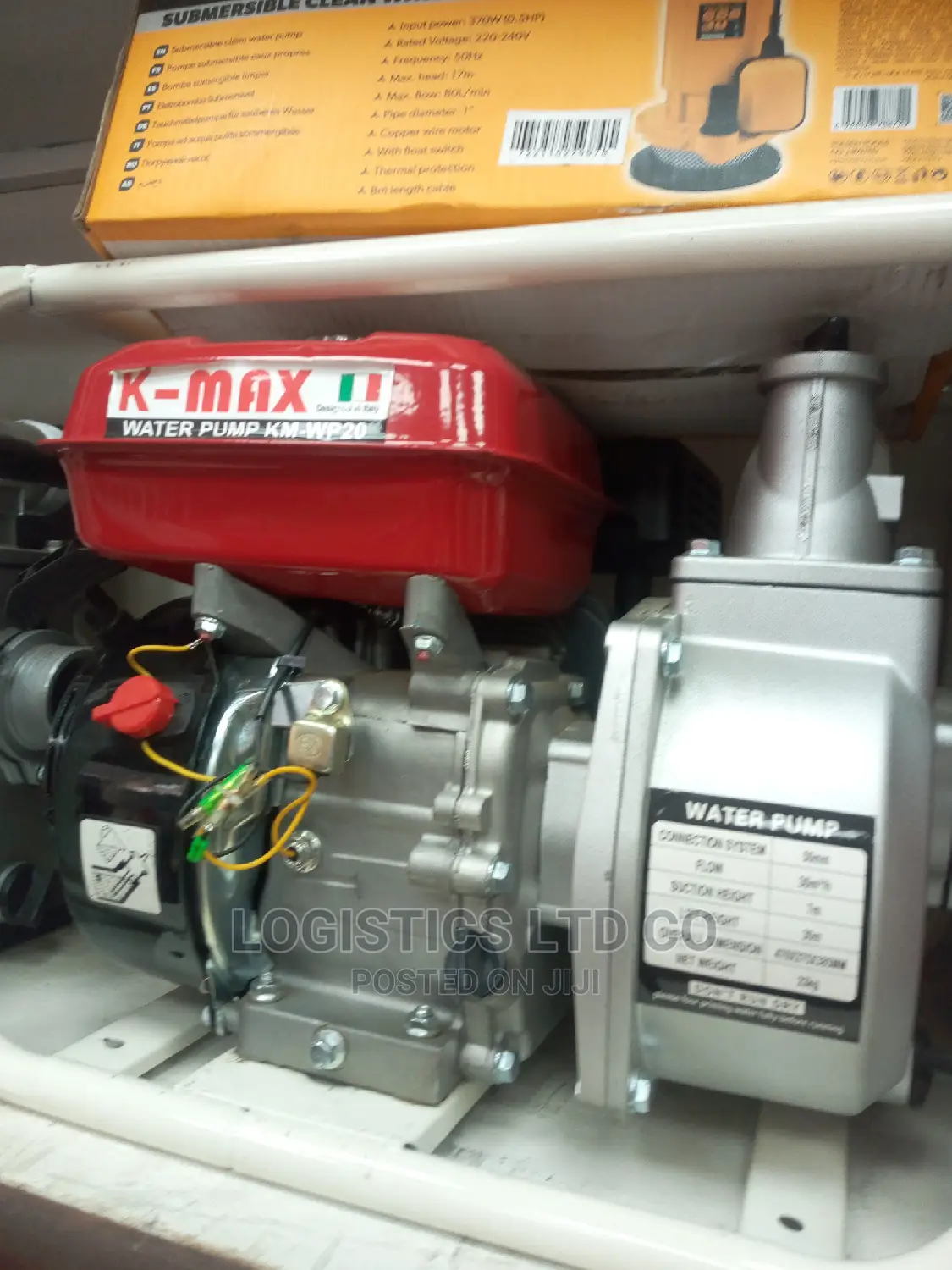 Kmax Italy High Pressure Waterpump 2inch 400m