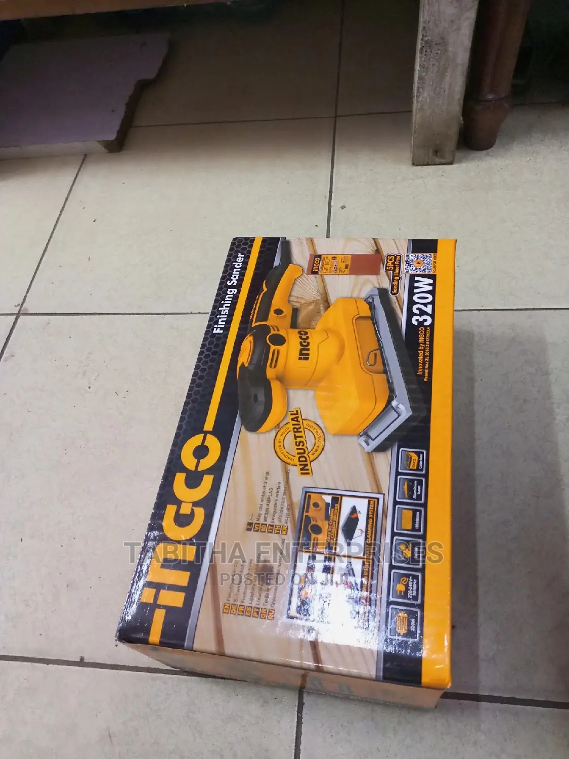 320wts Finishing Sander