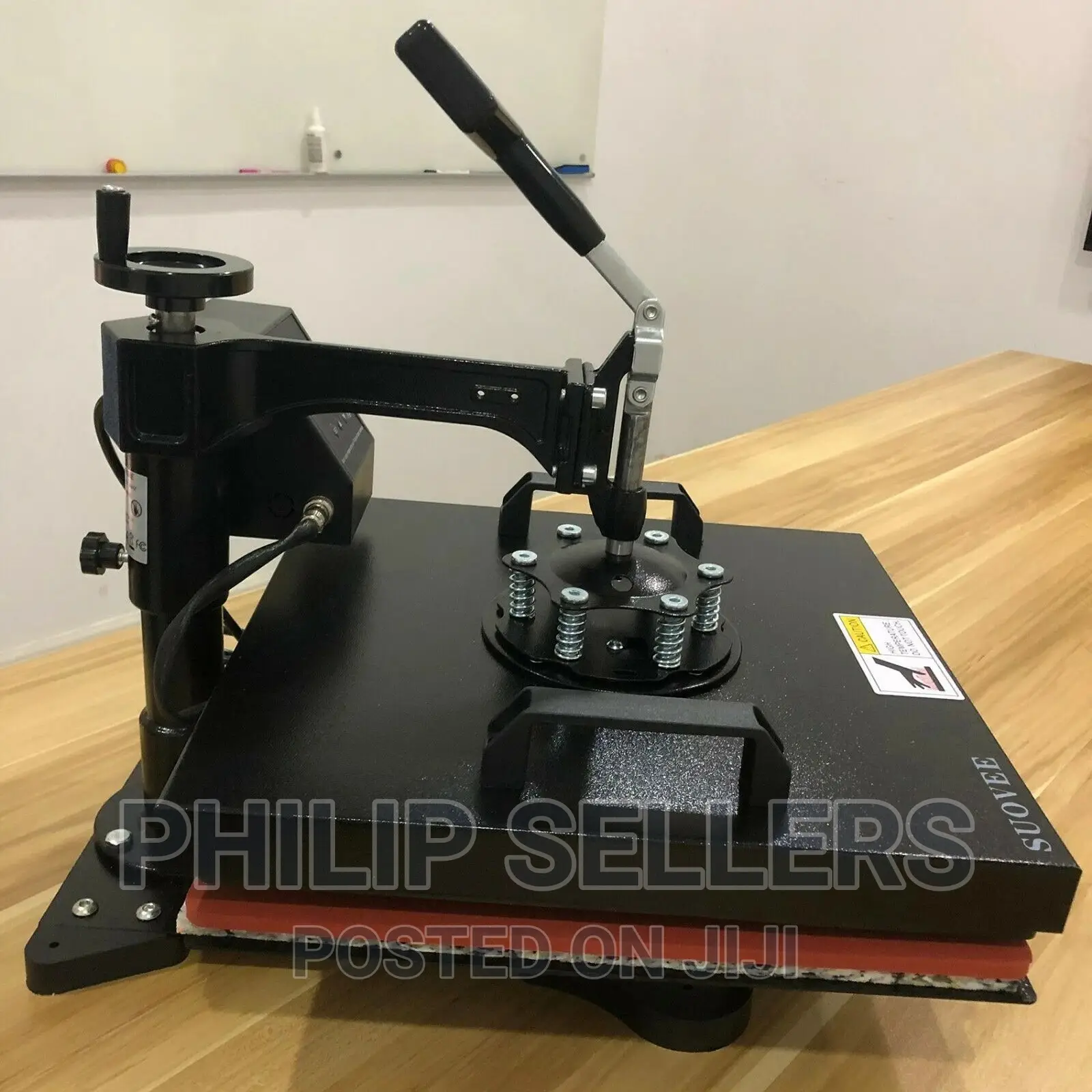 15x15 Combo T-Shirt Heat Press Transfer Machine 5in1 Sublim