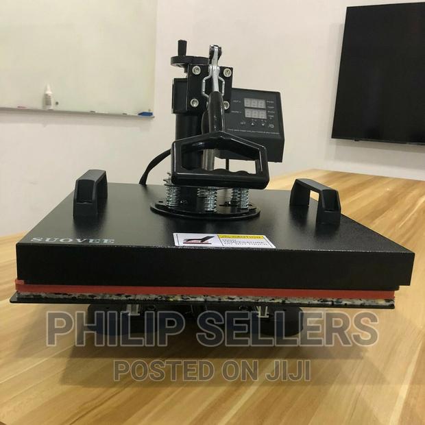 15x15 Combo T-Shirt Heat Press Transfer Machine 5in1 Sublim - thumbnail 4