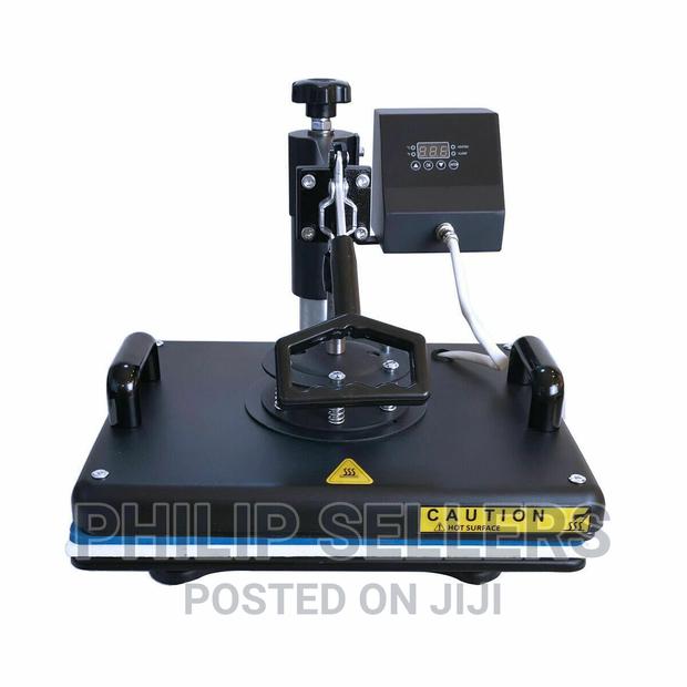 5in1 Combo Heat Press Machine T-Shirt Mug Hat Transfer Subli - thumbnail 4