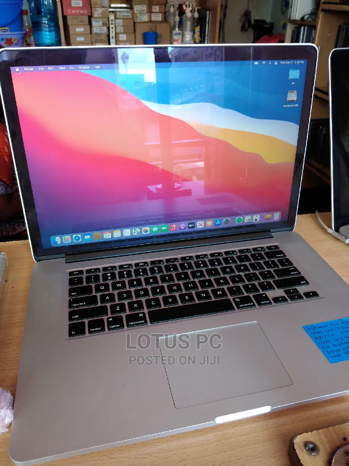 Laptop Apple MacBook 8GB Intel Core i7 SSD 512GB