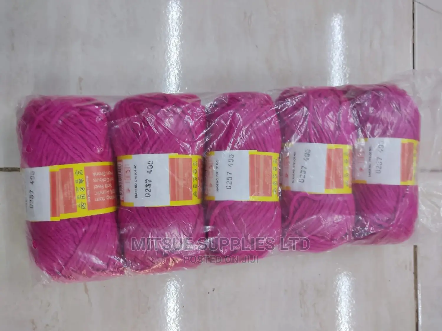 5 Balls of Chunky Knitting/ Crocheting Yarns