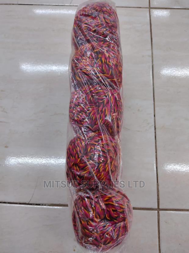 5 Pink, Red, Orange Black Rainbow Chunky Yarns Code: 320 - thumbnail 2