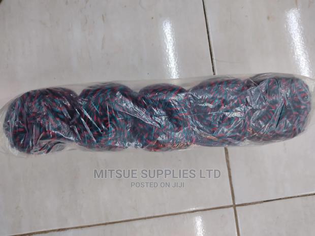 5 Teal, Red Black Rainbow Chunky Yarns - thumbnail 3