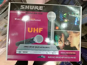 Shure Wireless Microphone, Sh 500. Wide Operati Radius