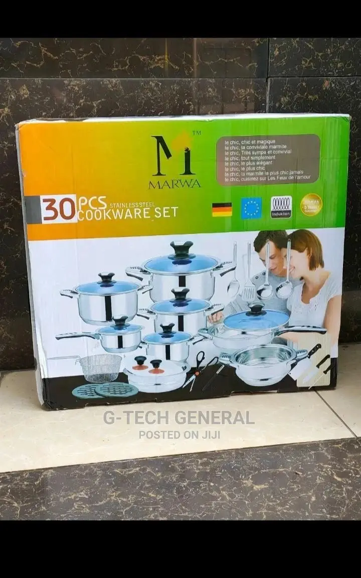 30pcs Marwa Cookware Set