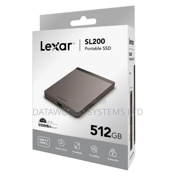 Lexar SL200 Portable External SSD 512GB