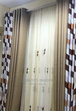 Beige Linen Curtains