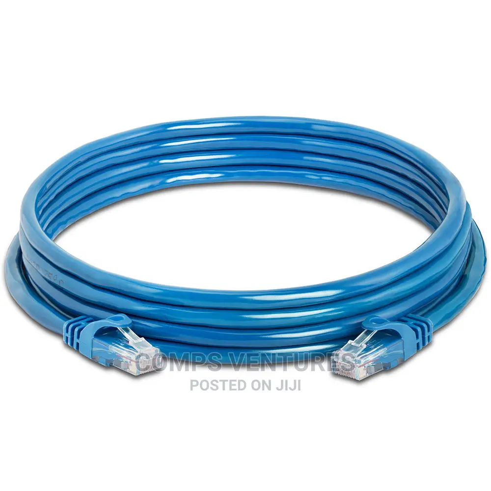 Factory Terminatedcat6 Ethernet LAN Network Cable - 5 M Blue