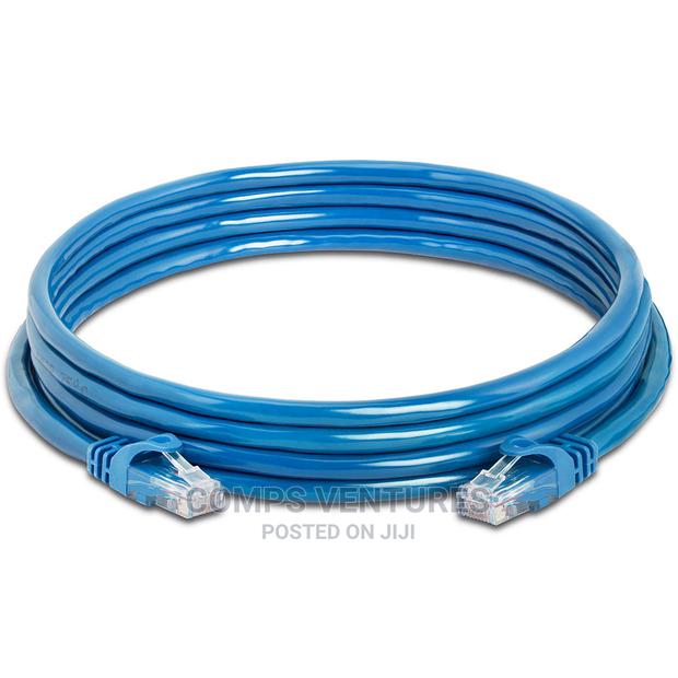 Factory Terminatedcat6 Ethernet LAN Network Cable - 5 M Blue - main view