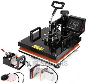 Heat Press Machine Pro 5 in 1 Heat Transfer Press Machine - thumbnail 2