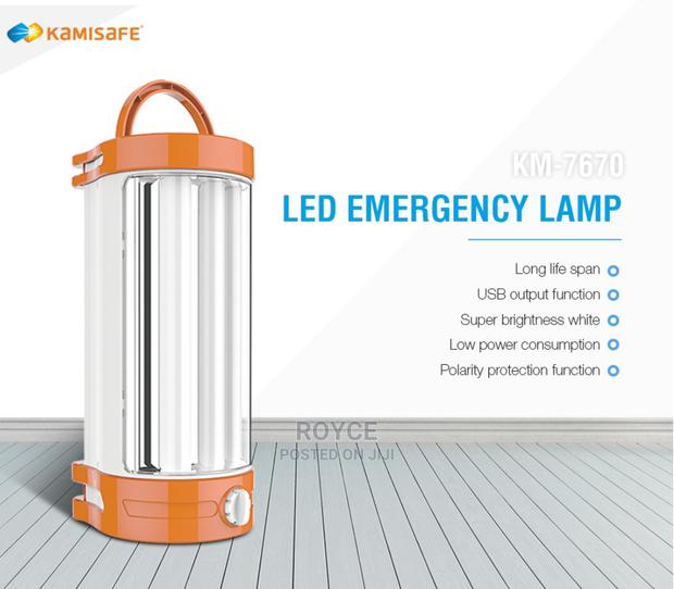 Kamisafe Rechargable Lamp _KM 7670 - thumbnail 4