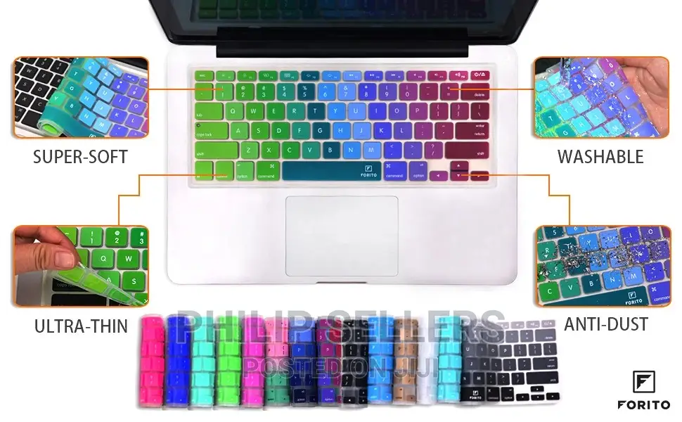 Keyboard Protector Skin for Macbook Pro With Touch Bar 13-In