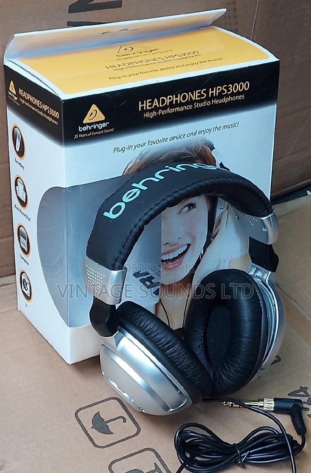 Hps3000 Behringer Studio and DJ Headphones - main view