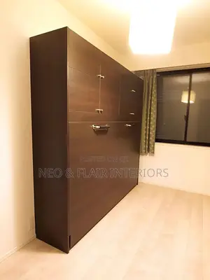 Convertible Wall Bed With Cabinets