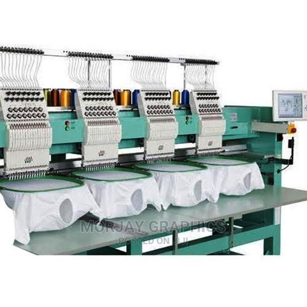 Automatic 4 Head Embroidery Machine - main view
