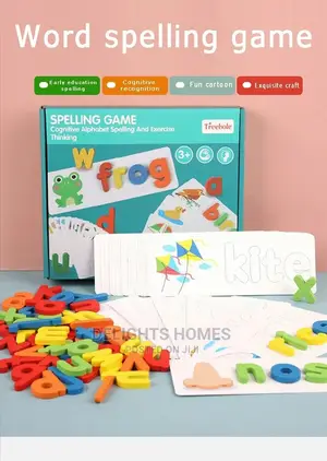 Kids Montessori Spelling Game