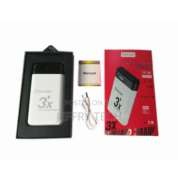 Excellent Power Bank 12000mah Polymer Battery
