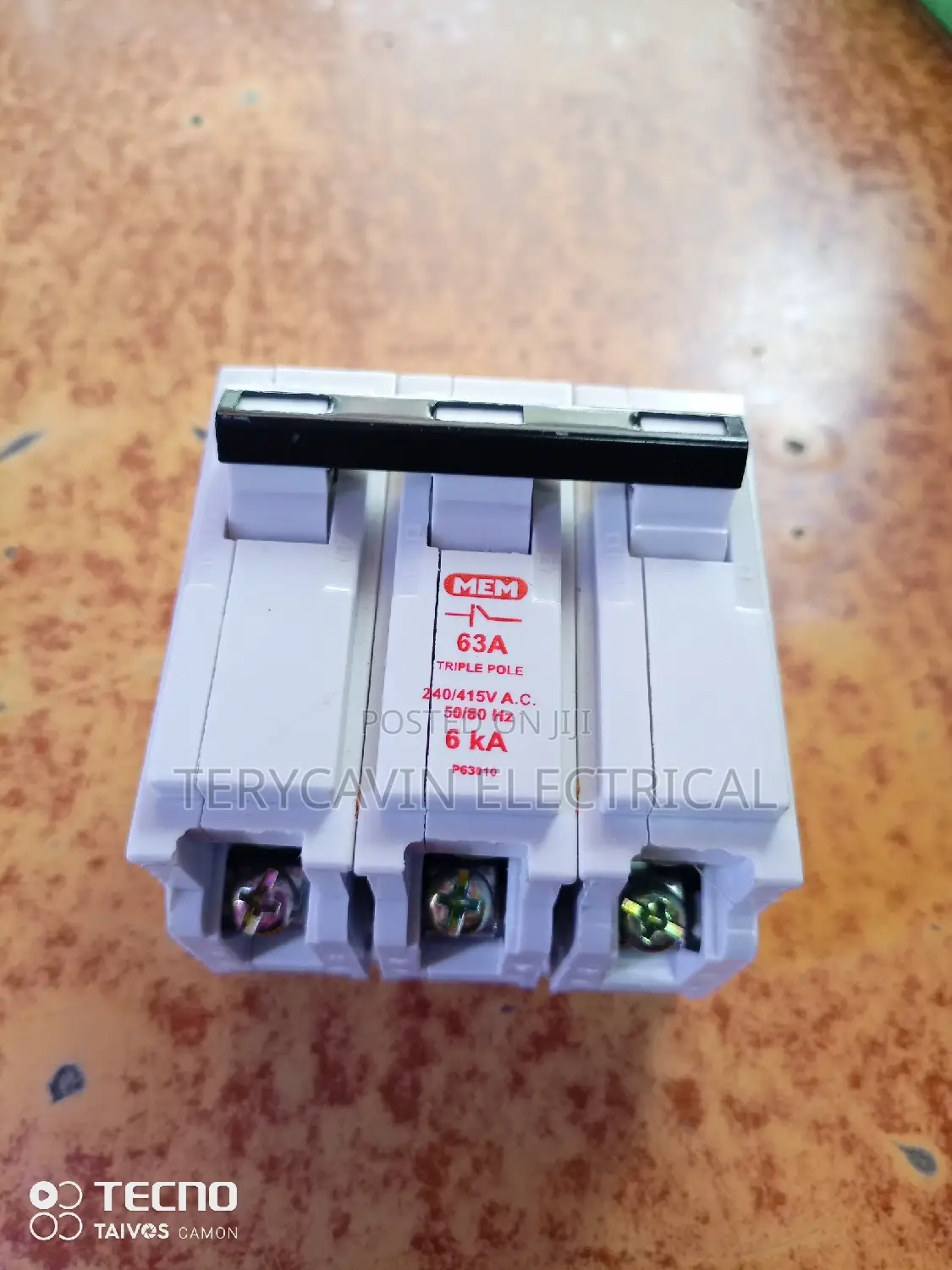 Mem MCB Triple Pole