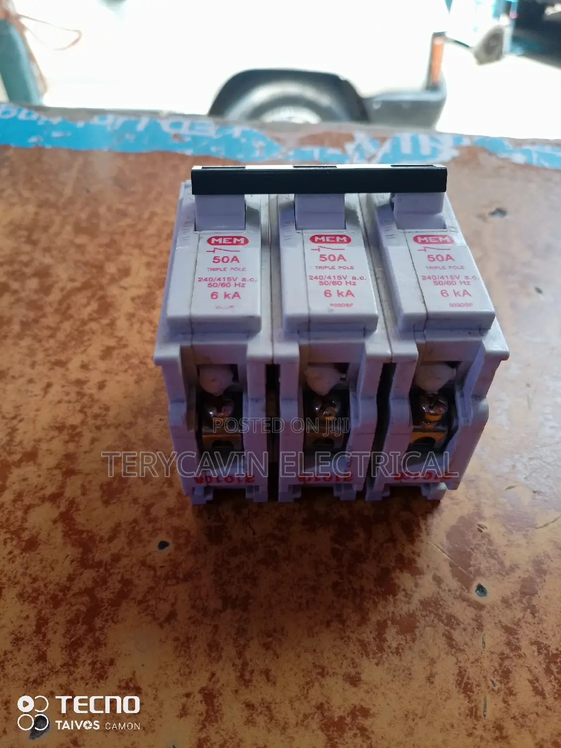Mem 50amps Triple Pole