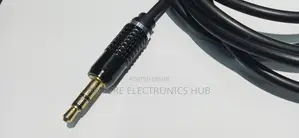 Jack to Jack Cable - Metal Tip, 1.5m Long, (3.5mm)