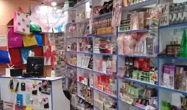 Up-To-Date Ultra Modern Beauty Cosmetics Point of Sale