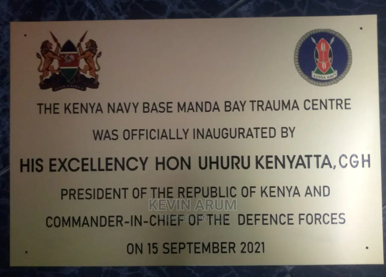 Engraving Plaque