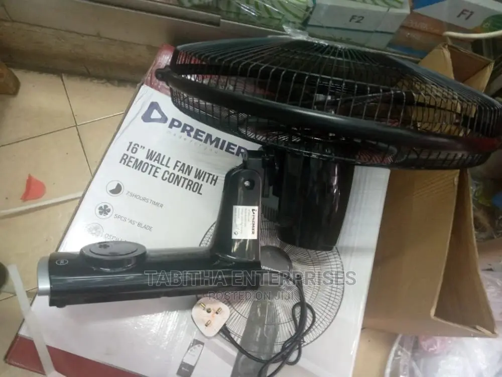 Wall Fan With Remote