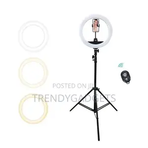 10 Inch Led Dimmable Ring Light With Stand, Trendy G