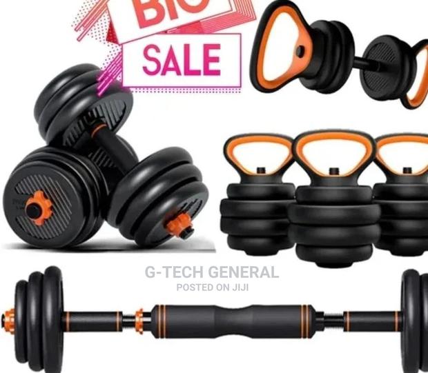 6in1 Adjustable Kettle Bell With Barbell-30kg