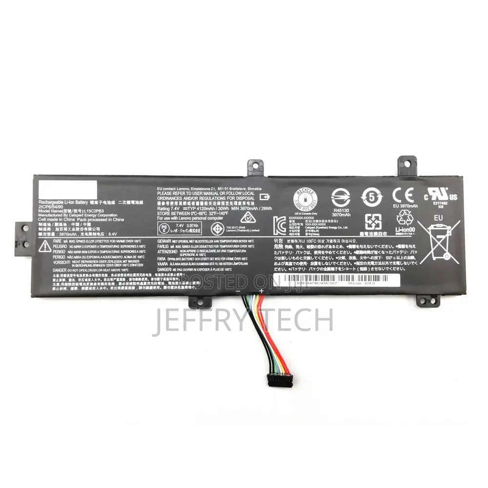 L15M2PB3 Laptop Battery for Lenovo Ideapad 310-15isk L15C2PB