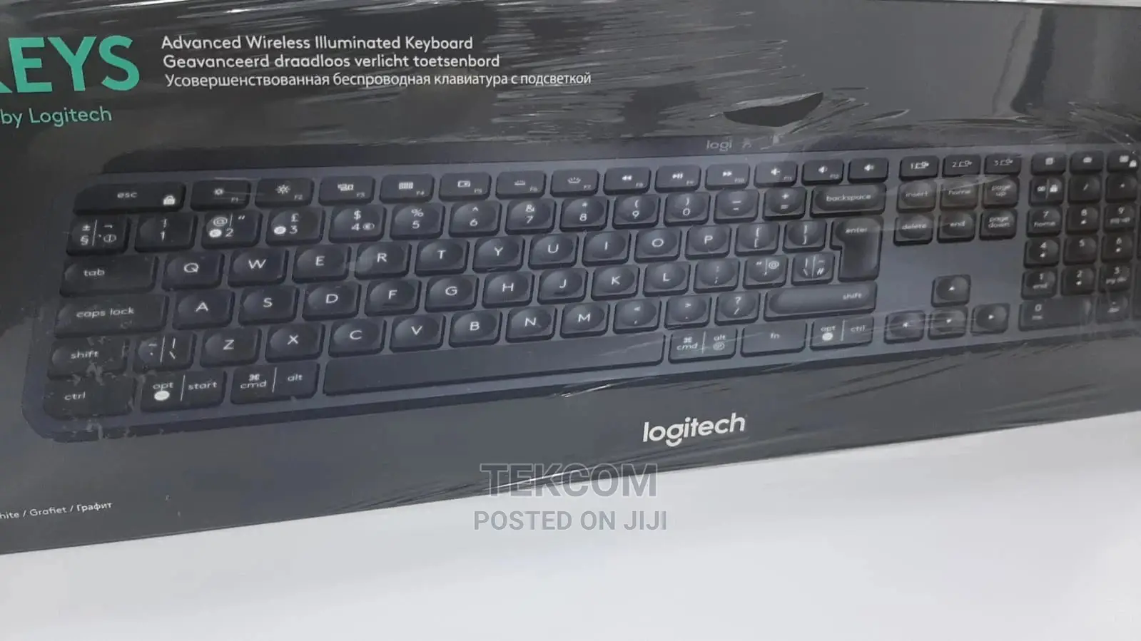 Logitech Mx Keys Wireless Illuminated Keyboard