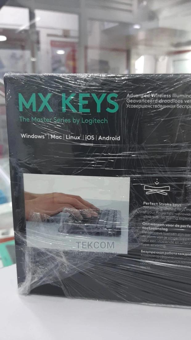 Logitech Mx Keys Wireless Illuminated Keyboard - thumbnail 2