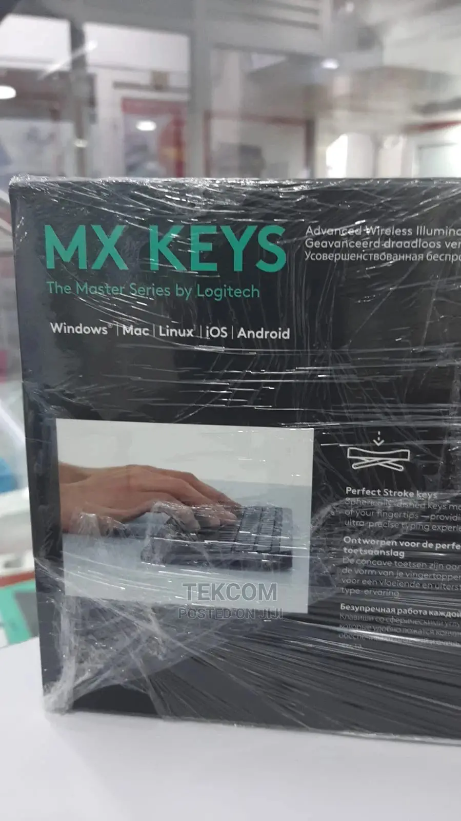 Logitech Mx Keys Wireless Illuminated Keyboard