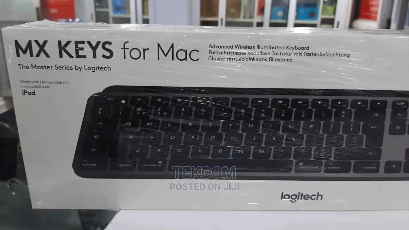Logitech MX Keys for Mac Wireless Illuminated Keyboard