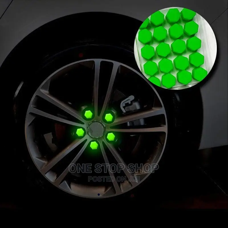 Wheel Nut Rubber Gel Cap Car Styling Covers