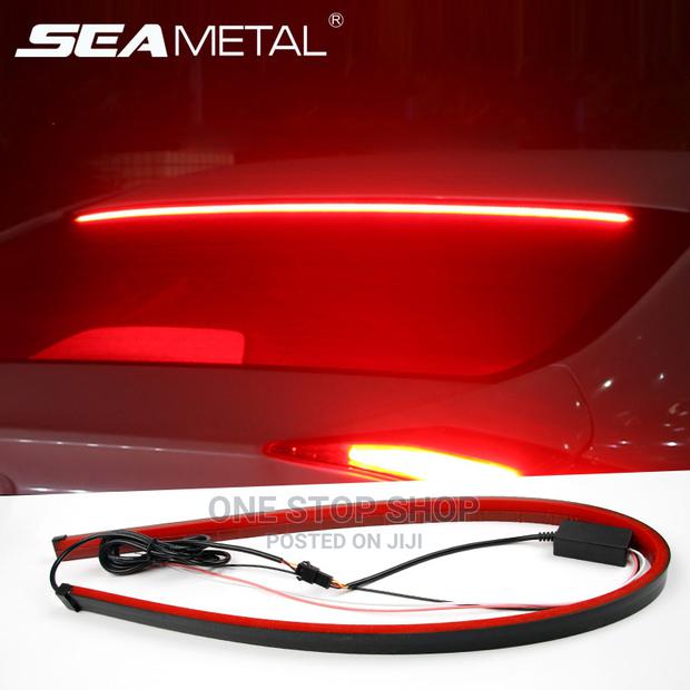 Car Additional Brake Rear Strip Red Light - thumbnail 2